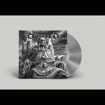 DARKENED Kingdom of Decay LP SILVER [VINYL 12"]
